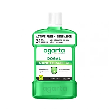 Agarta Ağız Bakım Suyu Ferah Nefes Alkolsüz 250 Ml