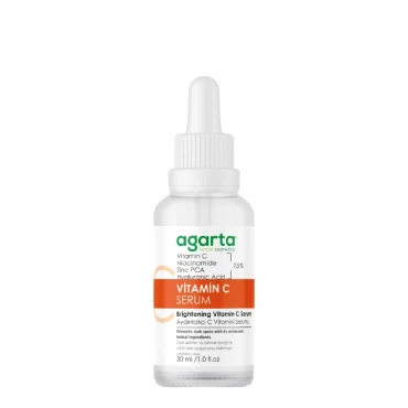 Agarta C Vitamini Serum Aydınlatıcı Koyu Leke Karşıtı (%3,5 Vitamin C, Niacinamide, Zinc PCA)