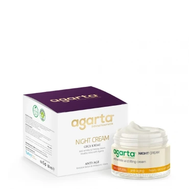 Doğal Yaşlanma Karşıtı Antı Agıng Gece Bakım Kremi 50 ml